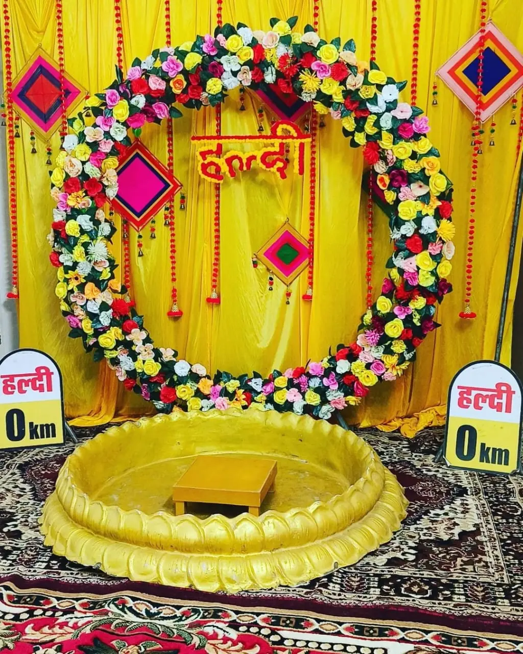 Haldi decoration ideas 